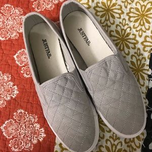 JustFab pleated sneakers